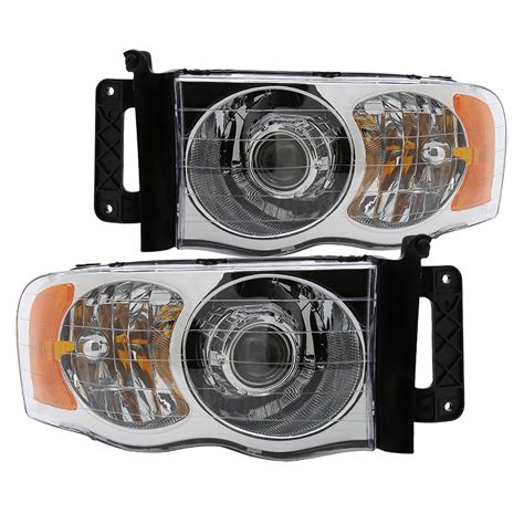 Spec D Tuning Projector Headlights For 2002 2005 Dodge Ram 1500 2003