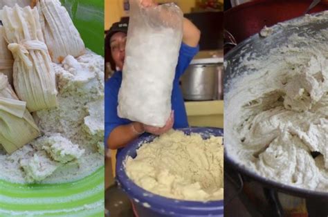 Truco Con Hielos Para Lograr Una Masa Para Tamales Esponjosa Y Deliciosa