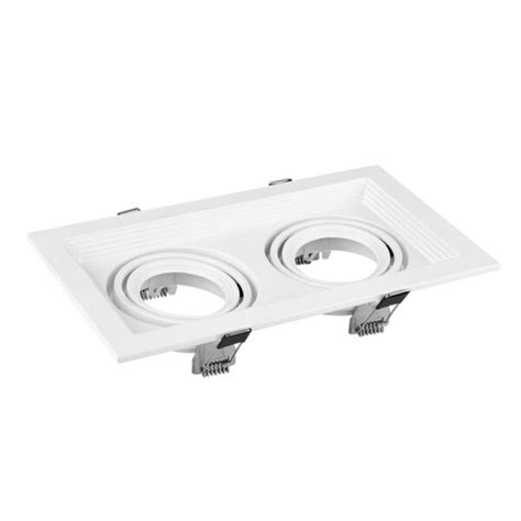 Spot Embutir Opto II De 2 Luces Centiluz