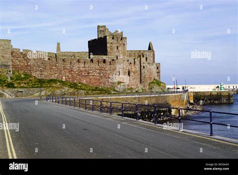 Peel Castle, Peel, Isle of Man Stock Photo - Alamy