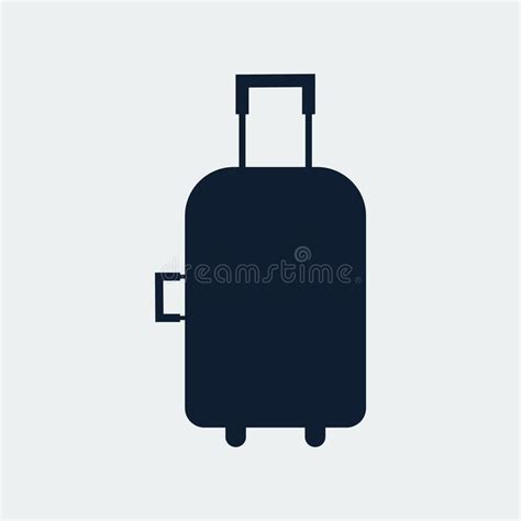 Bolso Del Viaje Icono De La Maleta Ilustraci N Del Vector Ilustraci N