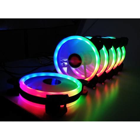 Qu T T N Nhi T Fan Led Rgb Coolmoon V Ng B Hub Coolmoon Kit