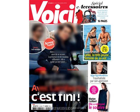 Photo Couverture Du Magazine Voici Le Octobre Purepeople