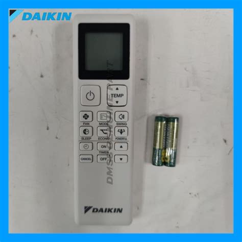 [DAIKIN GENUINE PART] Inverter Remote Controller + Battery | Lazada