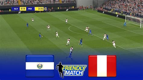 EL SALVADOR Vs PERU International Friendly Match 2022 27 September