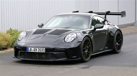 New 992 Porsche 911 GT3 RS Spied For The First Time Pictures Evo