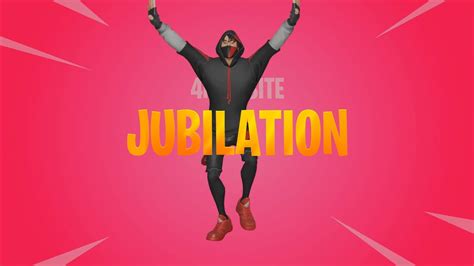 Fortnite Jubilation Dance J Bilo Jubilo Jubilation