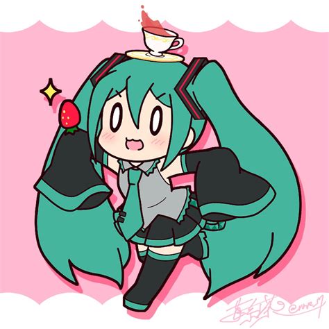 Hatsune Miku Vocaloid Drawn By 59mina Danbooru