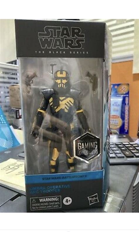 Star Wars Black Series Gaming Greats Umbra Operative Arc Trooper Figure