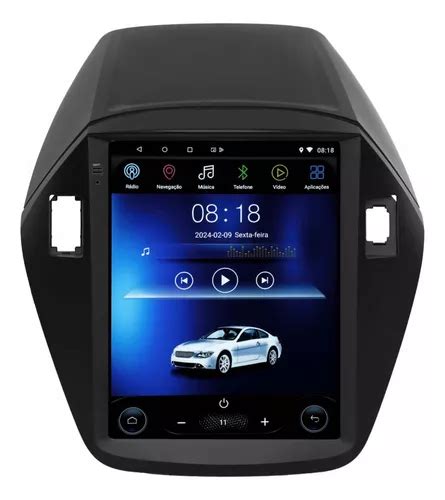 Central Multimidia Tesla Hyundai Ix35 Android 13 Carplay Cam