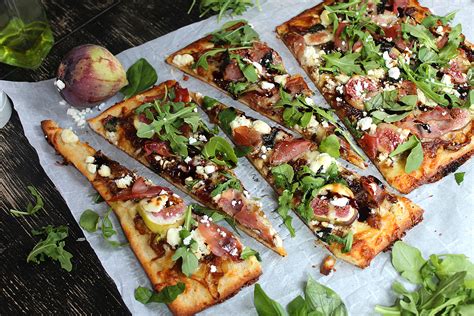 Fig Goat Cheese And Prosciutto Flatbread The Mixed Menu