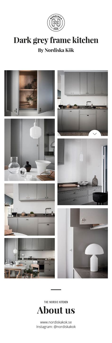 Nordic Frame Kitchen With Limestone Nordiska Kök A Timeless Grey In