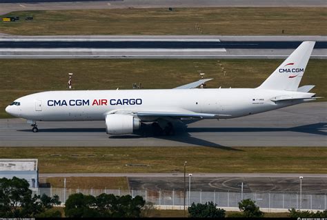 F HMRB CMA CGM Air Cargo Boeing 777 F Photo By Fu Jackson HKG ID