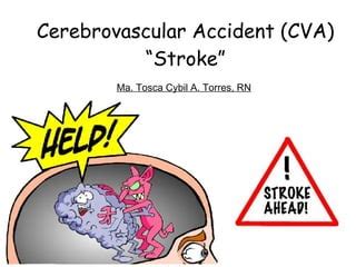 Cerebrovascular Accident Cva Ppt