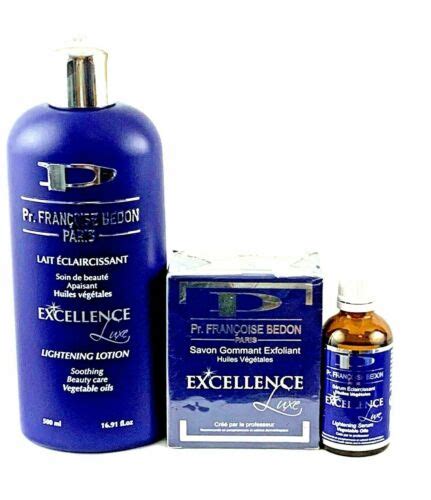 Pr Francoise Bedon Excellence Lightening Lotion Serum And Soaps Comb