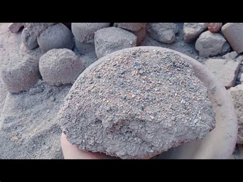 ASMR Multi Grainy Texture Dry Floor Clay Pot Crumbling Clay Asmr