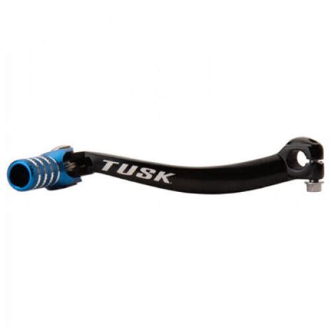 Tusk Folding Shift Lever Black Blue Tip Ebay