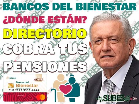 Dónde Puedes Cobrar Tus Pensiones Del Bienestar Ubica Tu Sucursal Más