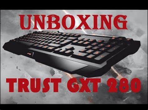 Unboxing E Demonstra O Teclado Trust Gxt Pt Br Youtube