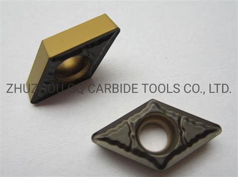 CNC Inserts Tungsten Carbide Insert Dcmt11t308 For Machining Steel