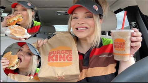 Trying Burger King Menu Items I Ve Never Ordered Before Youtube