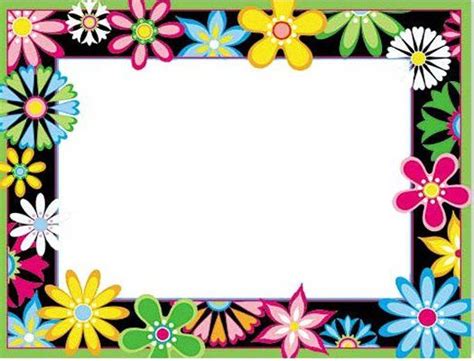 Pin By Marcia Masters On Frames For Designing And Scrapping Frame Flower Frame Borders And