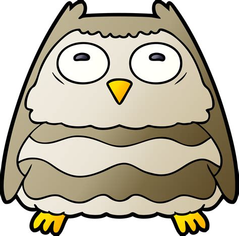 owl drawing cartoon 2