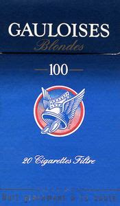 Cigarette Pack Gauloises Blondes 100 FranceCol FR CT 0002