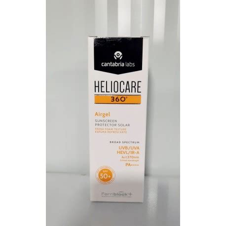 HELIOCARE 360º SPF 50 AIRGEL 60 ML Farmacia Terradez