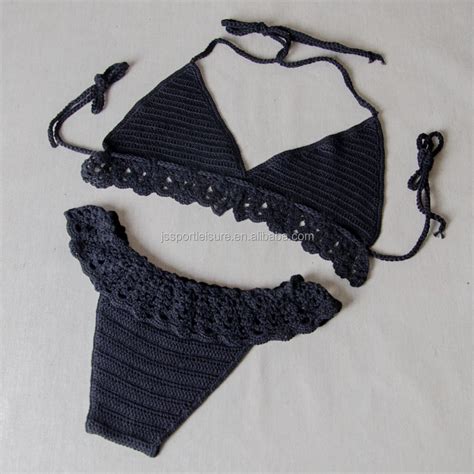 2018 Handmade Crochet Women Summer Bikini Sexy Girls Swimsuit Buy