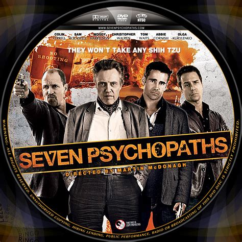 Seven Psychopaths Dvd Cover