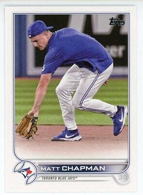 Topps Update Matt Chapman Photo Image Variation Sp Blue Jays Ebay