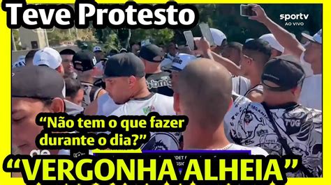 Torcida Protesta No Ct Do Atl Tico Mineiro Narrador Detona Vergonha