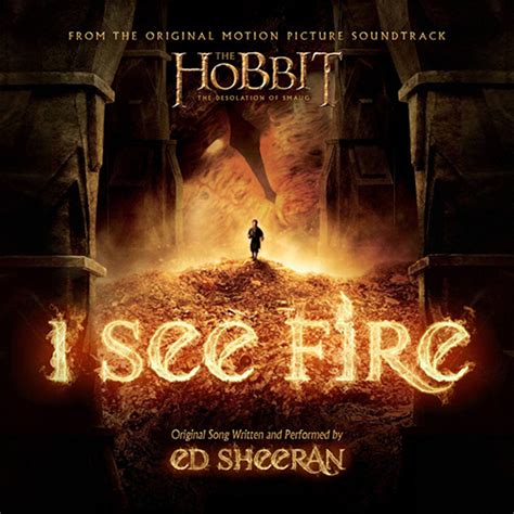 Ed Sheeran I See Fire From The Hobbit Sheet Music PDF Notes Chords