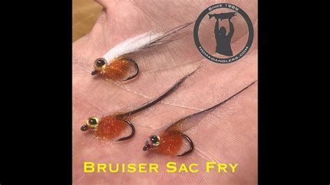 Bruiser Sac Fry Fly Tying Patterns Fly Tying Steelhead Flies