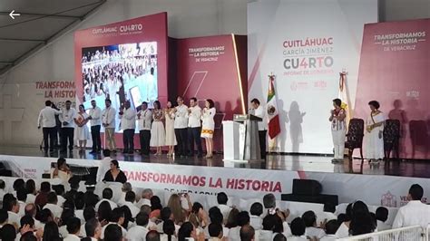 Desde Pánuco Cuitláhuac García Presenta Iv Informe De Gobierno