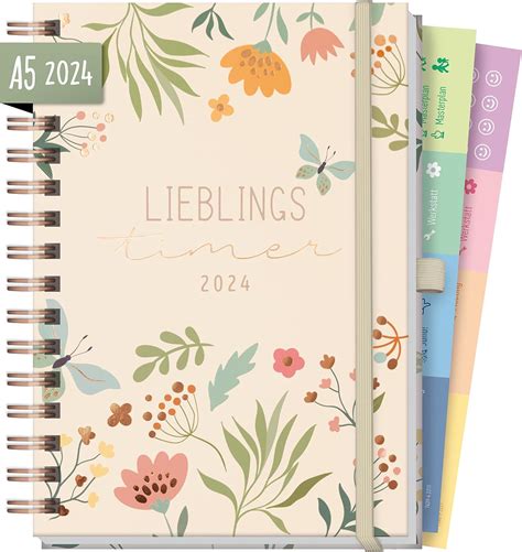 Kalender A Lieblings Timer Deluxe Pretty Garden Terminplaner