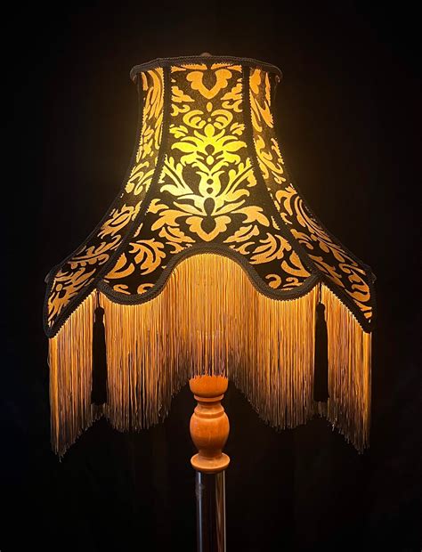 Burnout Beauty Handmade Gothic Victorian Style Lampshade Etsy