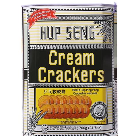 Hup Seng Cream Cracker Gm Tin Shopee Malaysia