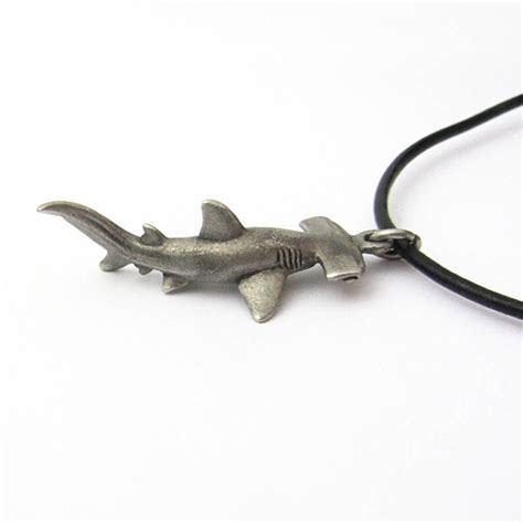 Hammerhead Shark Necklace Hammerhead Pendant Scuba Diving - Etsy