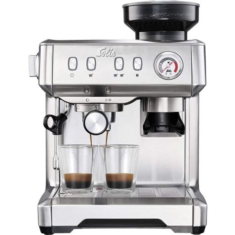 Solis 1018 Grindandinfuse Compact Espresso Coffee Machine Built In Coffee