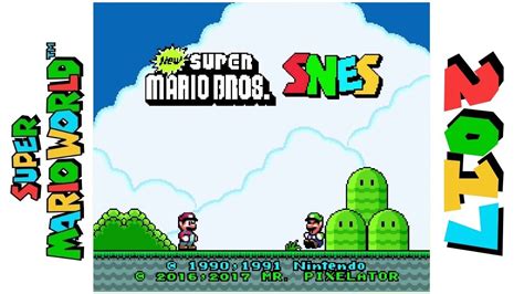 New Super Mario Bros Snes Hack Of Super Mario World Youtube