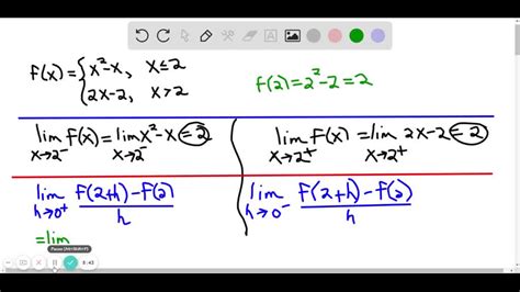 Solved Let F X Max X X X X