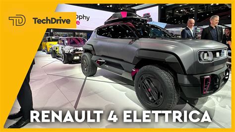 Nuova Renault E Elettrica Anteprima Salone Di Parigi Youtube