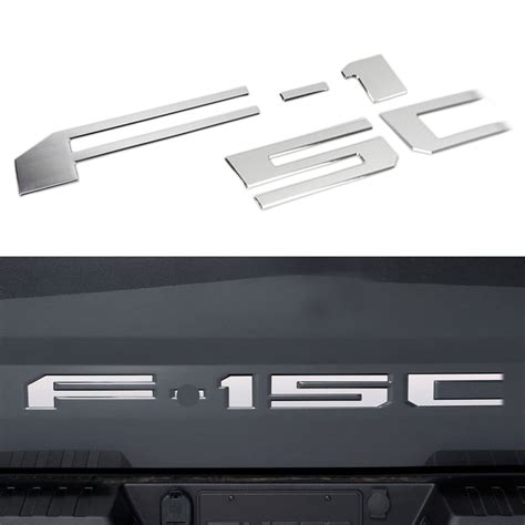 Buy Stop Alert Tailgate Inserts Letters Compatible With F O