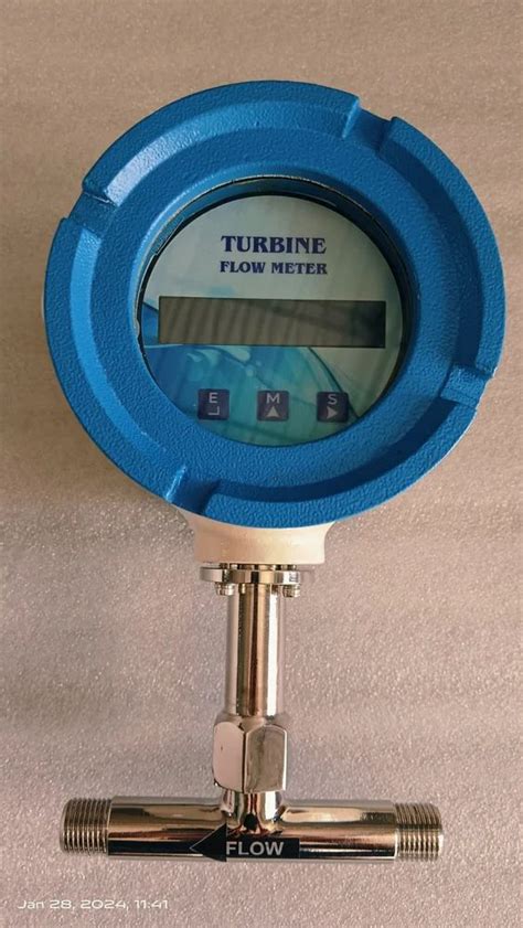 Turbine Flow Meter Digital Solvent Type Turbine Flow Meter