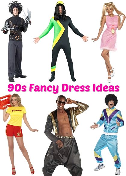 90s Fancy Dress Ideas Collage 90s Fancy Dress 90s Dress Up Fancy Dress