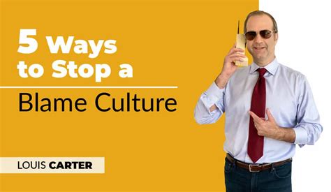 Blame Culture Kills Productivity. The 5 Ways To Stop It.