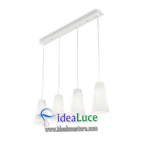 Lampadario Sospensione Ideal Lux Cairo Sp4 D15 208183 IdeaLuceStore