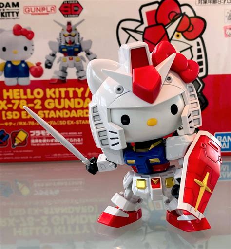 Finished My Hello Kitty Gundam Build Gunpla